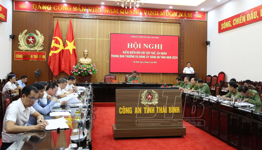 cong an tinh thai binh dat va vuot nhieu chi tieu trong dau tranh phong chong xu ly toi pham hinh 1