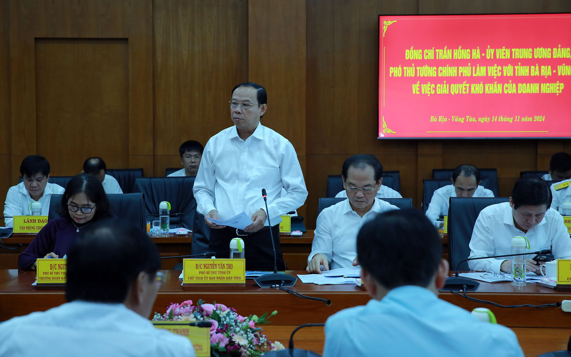 pho thu tuong tran hong ha lam viec voi tinh ba ria vung tau ve giai quyet kho khan cua doanh nghiep hinh 2