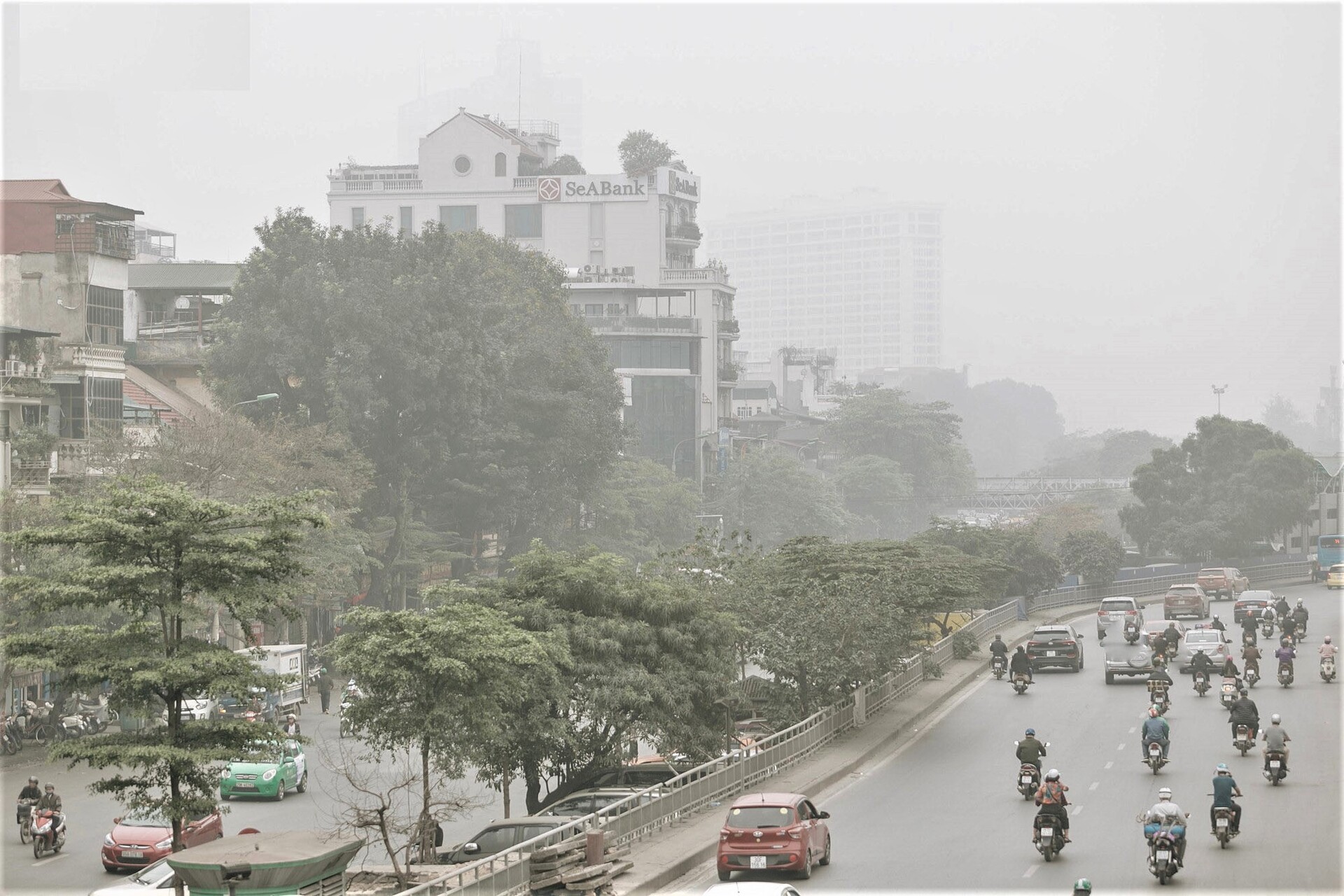 du bao thoi tiet ngay 16 11 ha noi suong mu chat luong khong khi o muc xau hinh 1