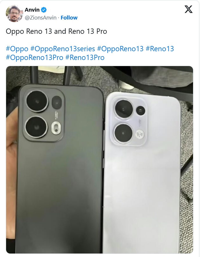 ro ri hinh anh thuc te cua oppo reno13 va reno13 pro hinh 1