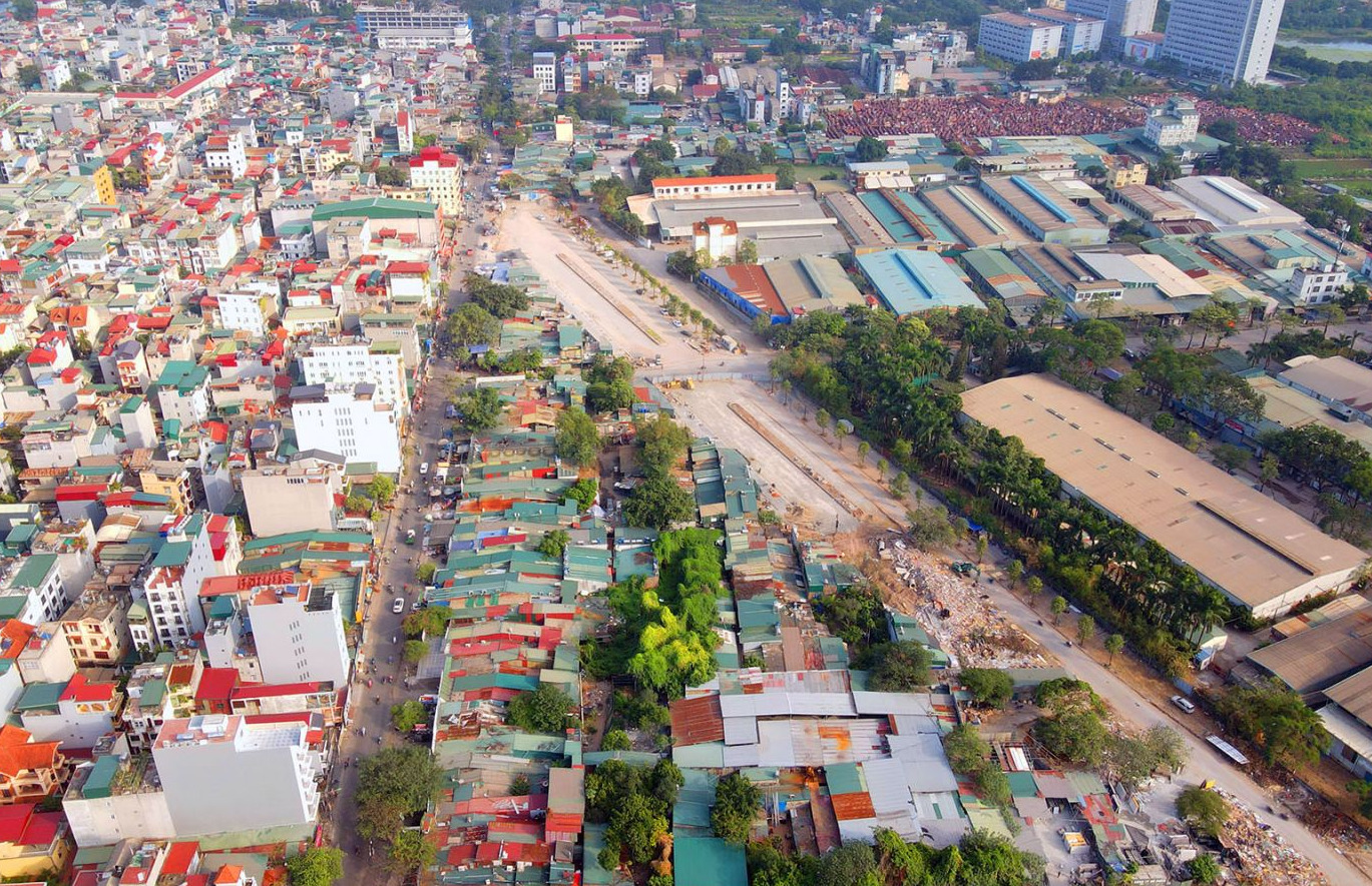 dau tu khoang 370 ti dong lam 2km duong noi duong vanh dai 25 voi vanh dai 3 hinh 1