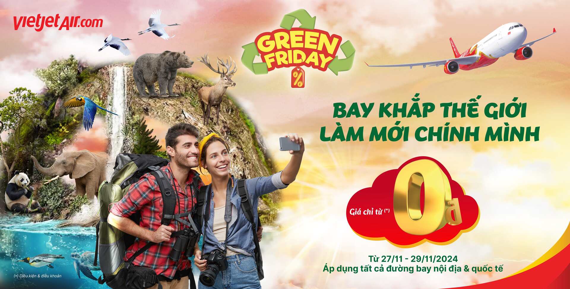 kham pha vietjet green friday uu dai lon nhat nam bay xanh khap the gioi hinh 2