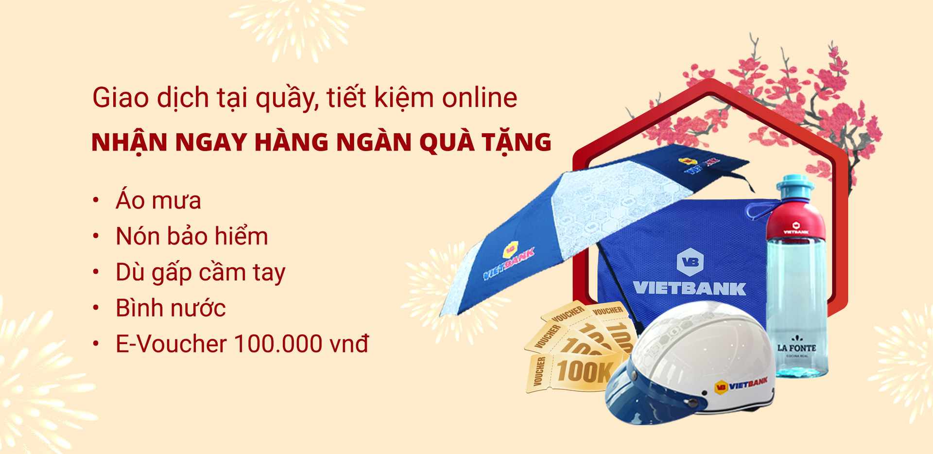 Vietbank tiếp tục tri ân khách hàng với loạt ưu đãi khủng