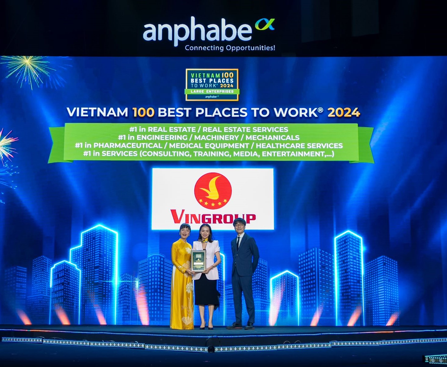 vingroup thuoc top 10 noi lam viec tot nhat viet nam 2024 hinh 1