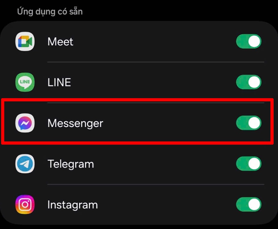 cach dich truc tiep cuoc goi tren messenger voi galaxy ai hinh 4