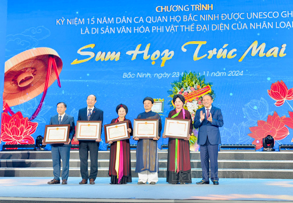 ky niem 15 nam dan ca quan ho bac ninh duoc unesco vinh danh hinh 3