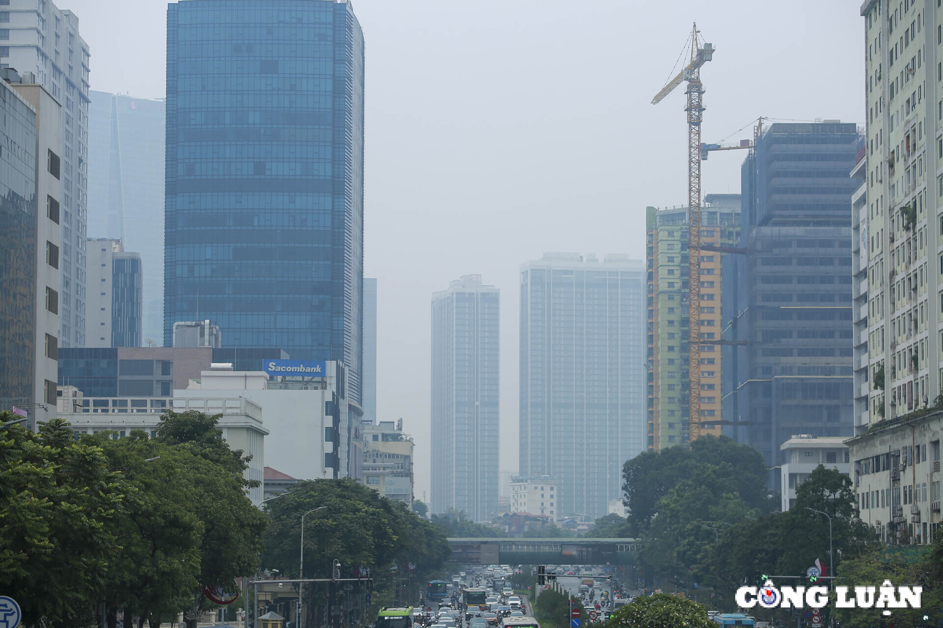 ha noi bau troi lai mu mit chat luong khong khi duoc canh bao xau hinh 2