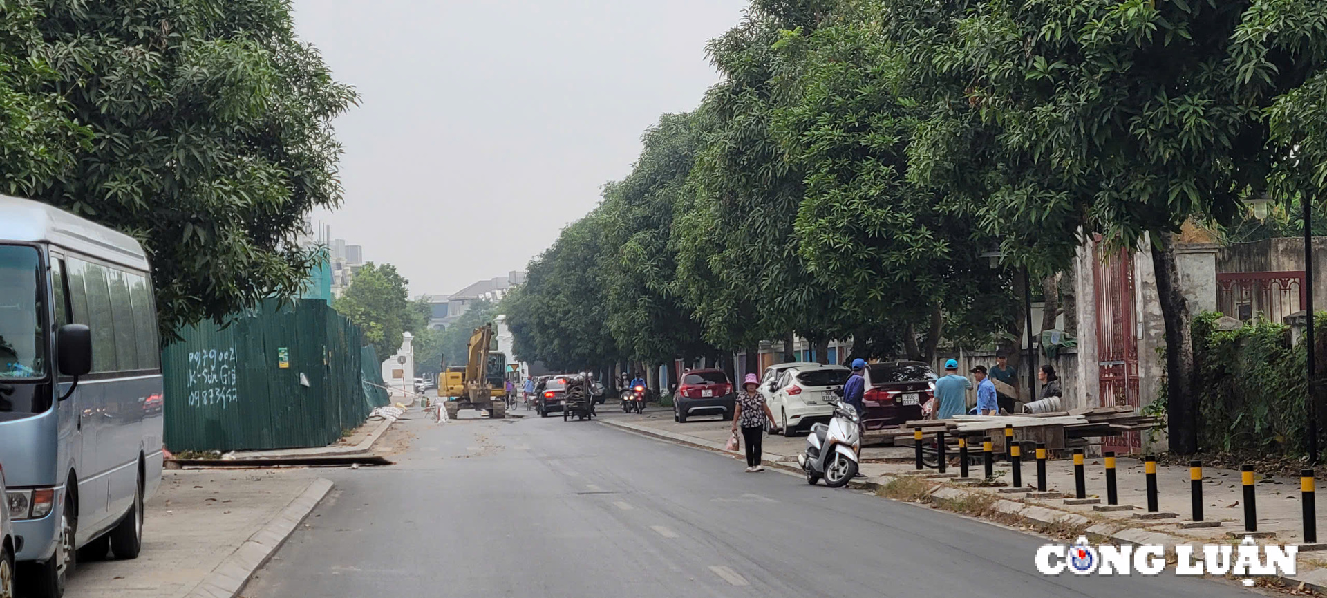 long bien ha noi pho mai phuc bi xe doi ngay canh du an chung cu ruby riverside hinh 4