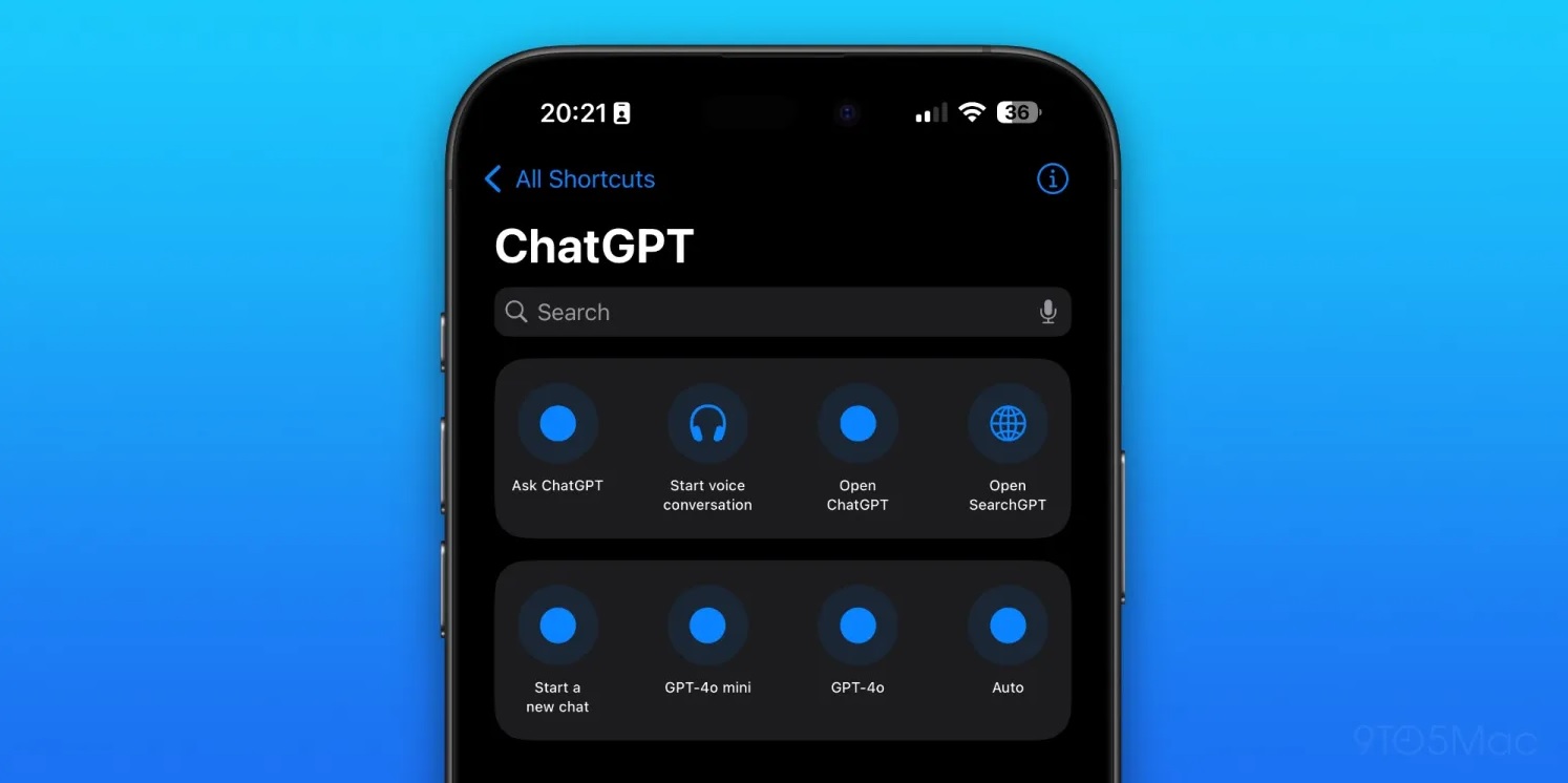 openai ra mat searchgpt va tich hop apple shortcuts tren ung dung chatgpt hinh 1