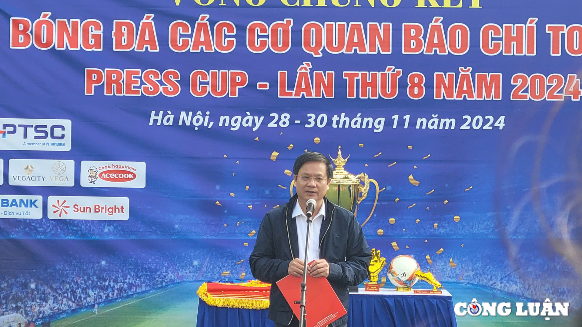 khai mac vong chung ket giai bong da cac co quan bao chi toan quoc  press cup 2024 lan thu 8 hinh 5