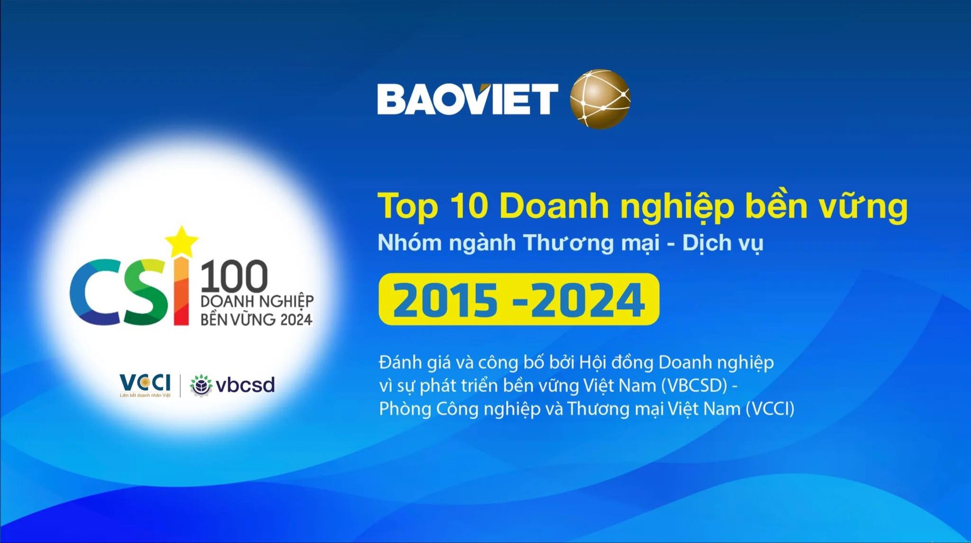 bao viet 60 nam  lien tiep duoc vinh danh trong top 10 doanh nghiep ben vung nhat viet nam hinh 3