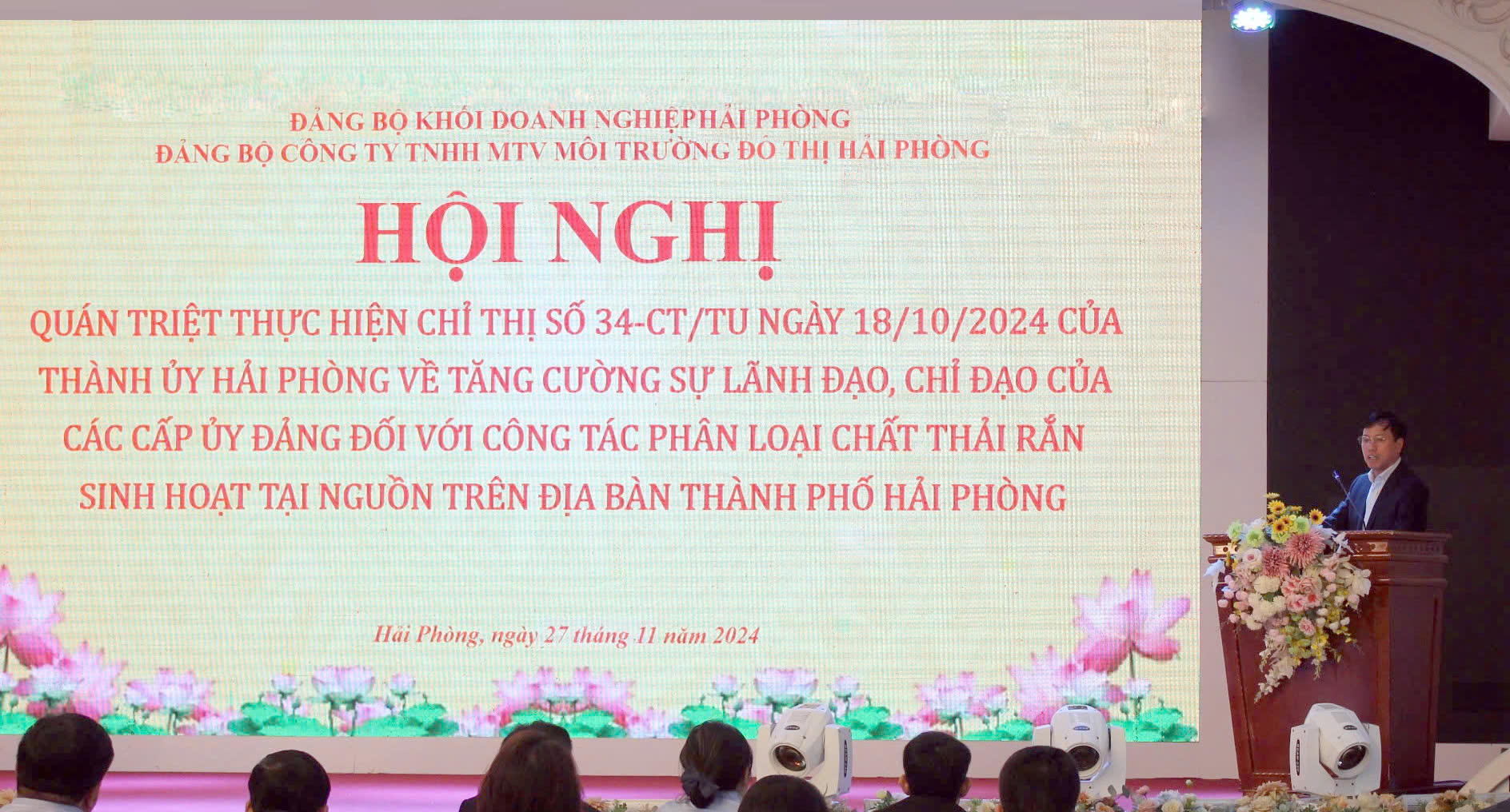 cong ty tnhh mtv moi truong do thi hai phong tang cuong cong tac chi dao ve phan loai rac thai tai nguon hinh 1