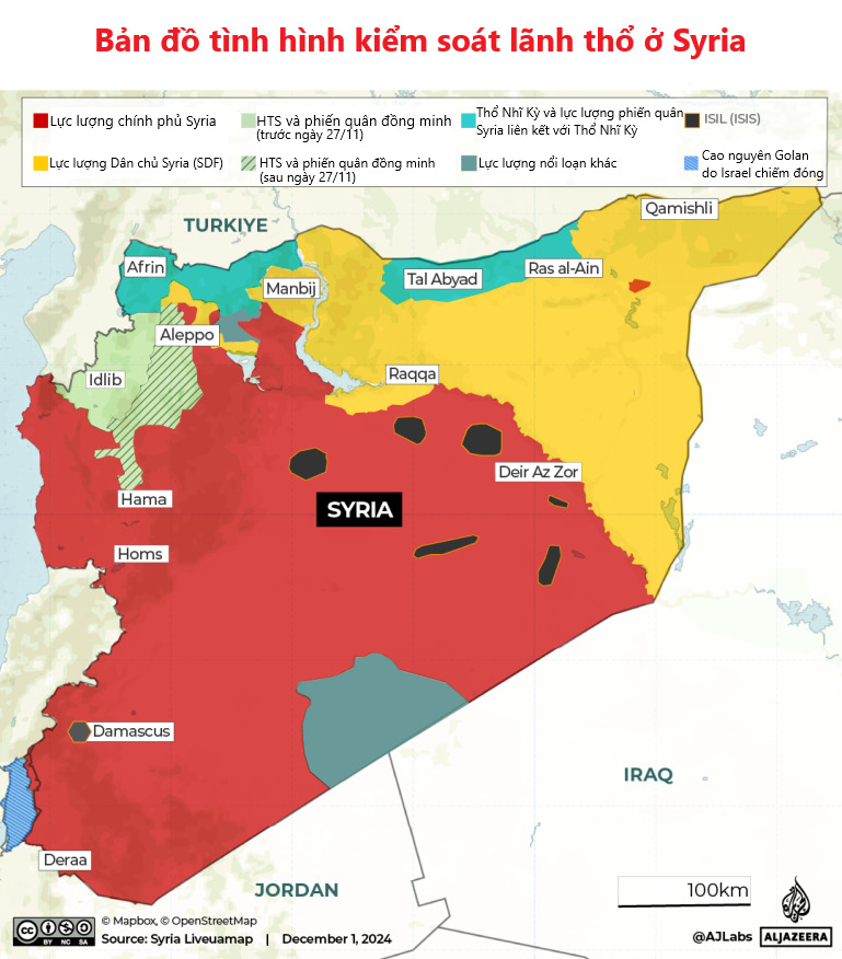 ban do noi chien chia nam xe bay o syria hinh 1