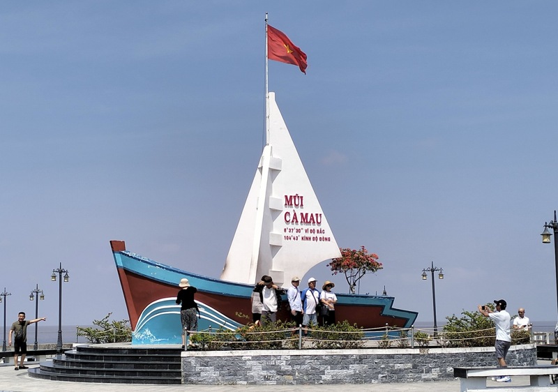 khu du lich mui ca mau nhan bang chung nhan diem den du lich hap dan hinh 1