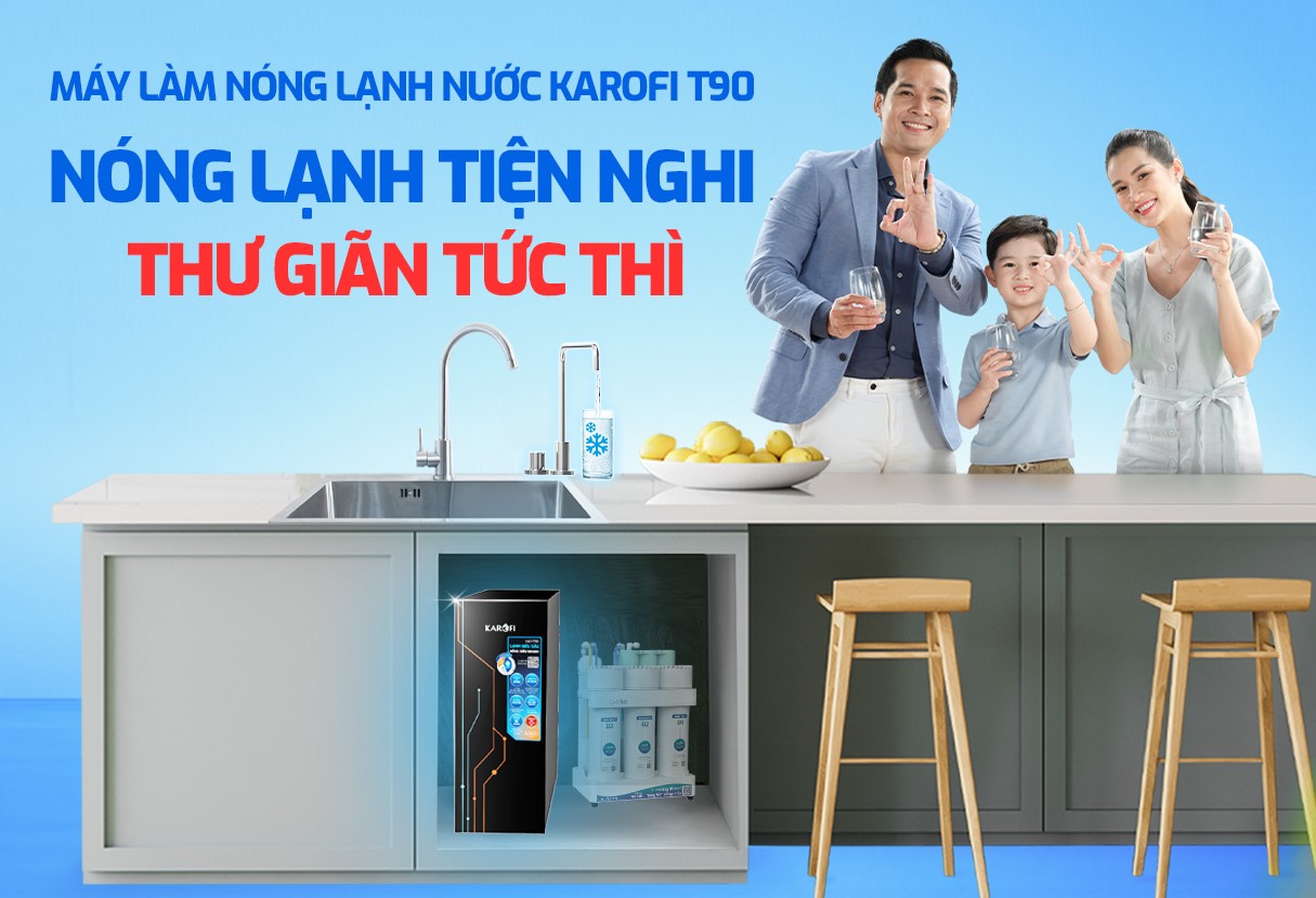 dung may loc nuoc de gam bep nhung van muon co chuc nang nong lanh thi lam the nao hinh 4