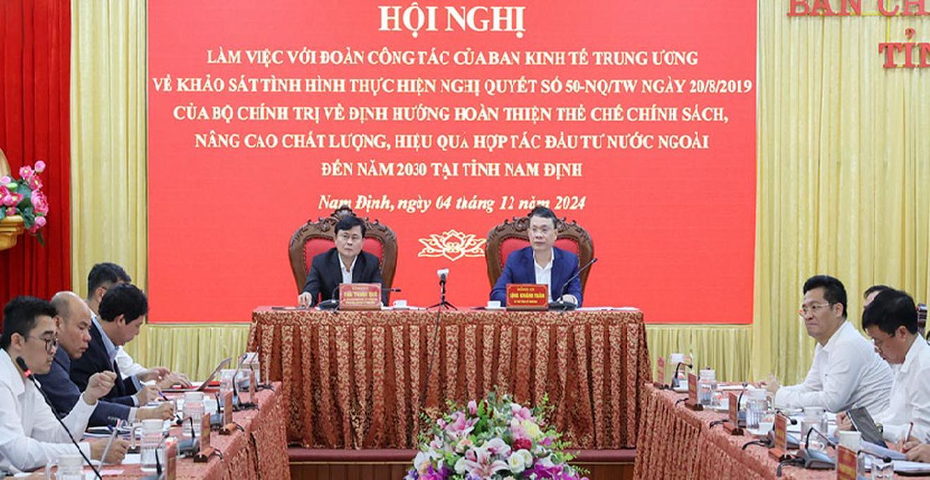 nam dinh co 165 du an fdi dang hoat dong voi tong von dang ky dat 4278 ty usd hinh 1