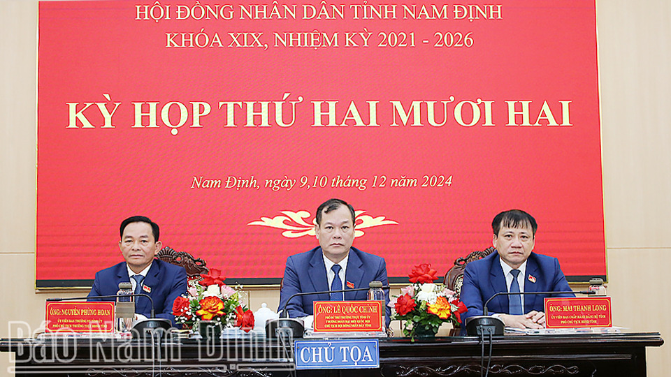 khai mac ky hop thuong le cuoi nam hdnd tinh nam dinh khoa xix hinh 1