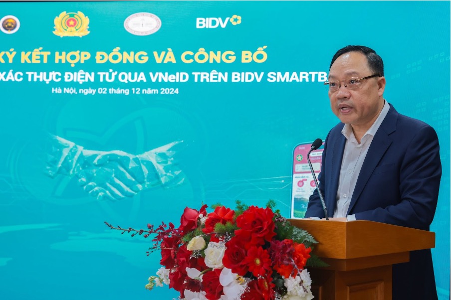 bidv trien khai dich vu xac thuc khach hang dien tu qua vneid tren smartbanking hinh 3