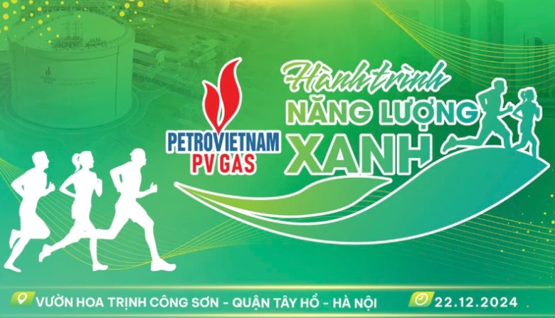 khoi dong giai chay marathon pv gas  hanh trinh nang luong xanh hinh 1