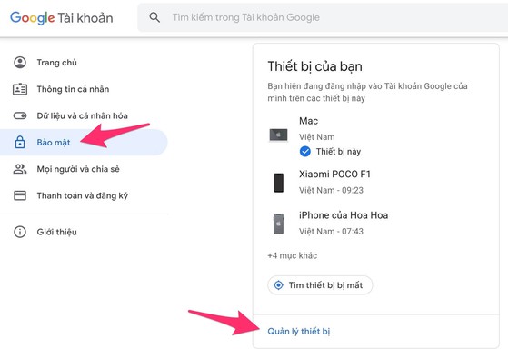 Hướng Dẫn Mẹo Đăng Xuất Tài Khoản Google Từ Xa