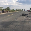Gia Lai: Hai xe máy tông nhau 2 người tử vong, 2 người bị thương nặng