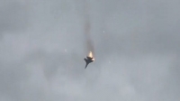Video cho thấy khoảnh khắc tiêm kích Su-35 của Nga rơi ngoài khơi Crimea