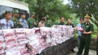 Bắt 6 đối tượng người Lào vận chuyển 121 kg ma túy qua biên giới Hà Tĩnh