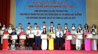 Ninh Bình: Tuyên dương, khen thưởng học sinh giỏi và giáo viên tiêu biểu năm học 2023-2024