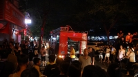 Công an TP Hà Nội khuyến cáo người dân không hiếu kỳ xem cháy nổ, tai nạn giao thông