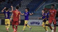 Hà Nội FC đánh bại Khánh Hoà ở vòng 22 V.league 2023/24