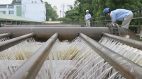 Hà Nội yêu cầu đẩy nhanh tiến độ 4 nhà máy nước sạch