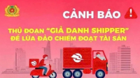 Cảnh báo thủ đoạn lừa đảo khi truy cập vào đường link do shipper gửi