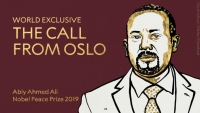 Giải Nobel Hòa bình 2019 thuộc về Thủ tướng Ethiopia