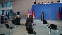 Thủ tướng Đức Angela Merkel tự cách ly sau khi tiếp xúc bác sỹ dương tính với SARS-CoV-2