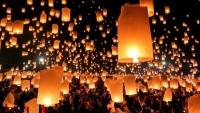 Lễ hội ánh sáng nổi tiếng của Thái Lan khiến nhiều chuyến bay bị hủy