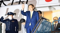 Thủ tướng Nhật Bản Suga 'đi trên dây' giữa Mỹ và Trung Quốc