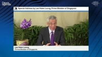 Hội nghị Davos: Thủ tướng Singapore Lý Hiển Long đề cao hợp tác quốc tế