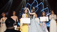 Giọng ca Sao Mai 2017 Tuyết Nga đăng quang Hoa hậu Áo dài Việt Nam 2019