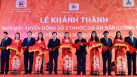 Phó Thủ tướng Trịnh Đình Dũng dự lễ khánh thành Nhà máy tuyển đồng số 2 Sin Quyền, Lào Cai