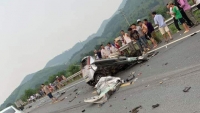 Tai nạn kinh hoàng trên cao tốc Hòa Lạc - Hòa Bình khiến 1 người tử vong