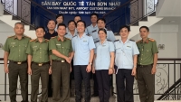 Hải quan Tân Sơn Nhất phối hợp đấu tranh phòng chống tội phạm kinh tế xuyên quốc gia