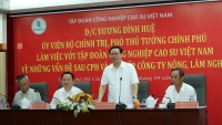 Phó Thủ tướng Vương Đình Huệ làm việc với Tập đoàn Công nghiệp Cao su Việt Nam