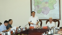Đoàn kiểm tra của Bộ Chính trị kiểm tra công tác cán bộ tại tỉnh Bình Phước
