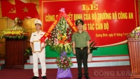 Phó Chánh thanh tra Bộ Công an được bổ nhiệm làm Giám đốc Công an tỉnh Quảng Bình