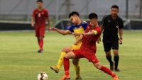 ĐT U22 Việt Nam đấu tập với ĐT U18 Quốc gia
