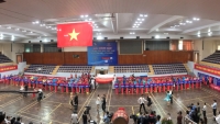 Toàn cảnh Lễ Khai mạc Giải bóng bóng Cup Hội Nhà báo Việt Nam lần thứ XIII- 2019