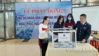 Lạng Sơn: Hải quan cửa khẩu Hữu Nghị phát động quyên góp ủng hộ đồng bào miền Trung