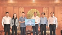 Thanh Hóa trao tặng 2 tỷ đồng giúp tỉnh Quảng Nam khắc phục hậu quả bão, lũ