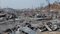 Cháy lớn tại trại tị nạn ở Bangladesh, ít nhất 15 người thiệt mạng và 400 người mất tích
