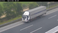 Xử lý xe tải đi lùi trên cao tốc Hà Nội - Hải Phòng